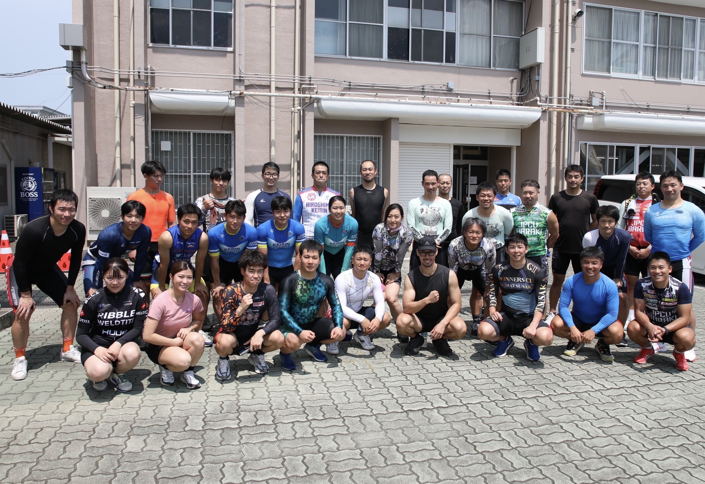 競輪選手への瞬発力指導