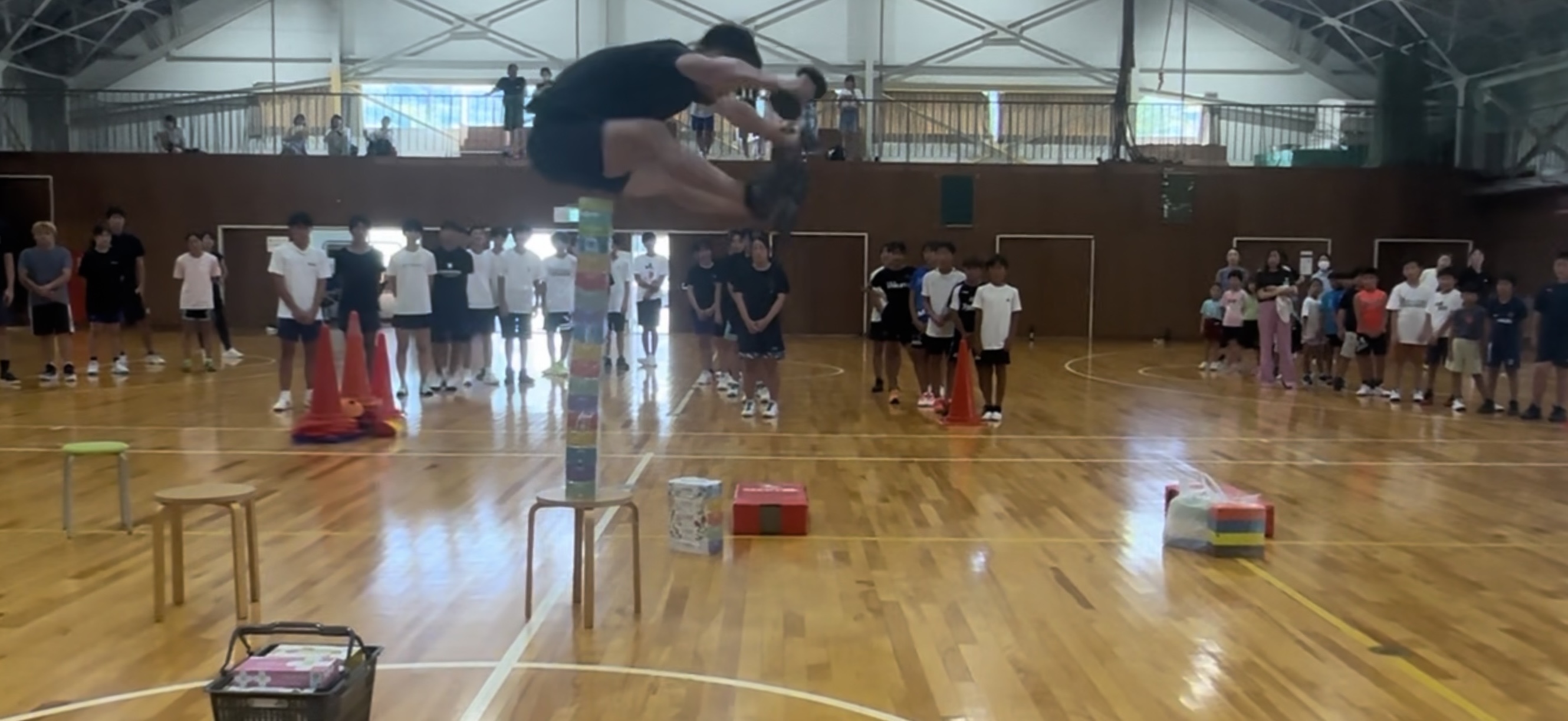 瞬発力デモンストレーション