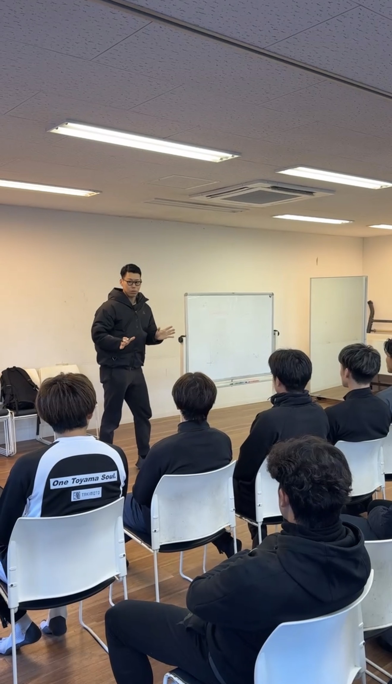 チームへのセミナー指導